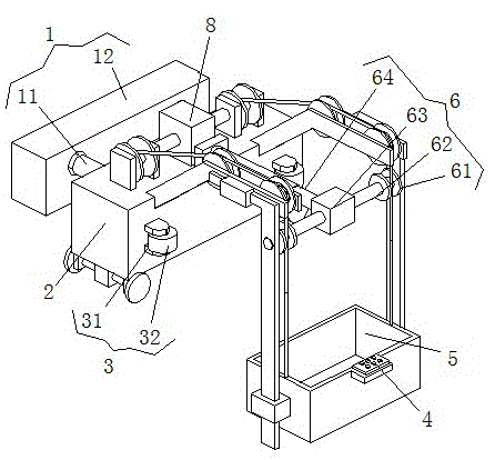 一種建筑用自動化升降平臺