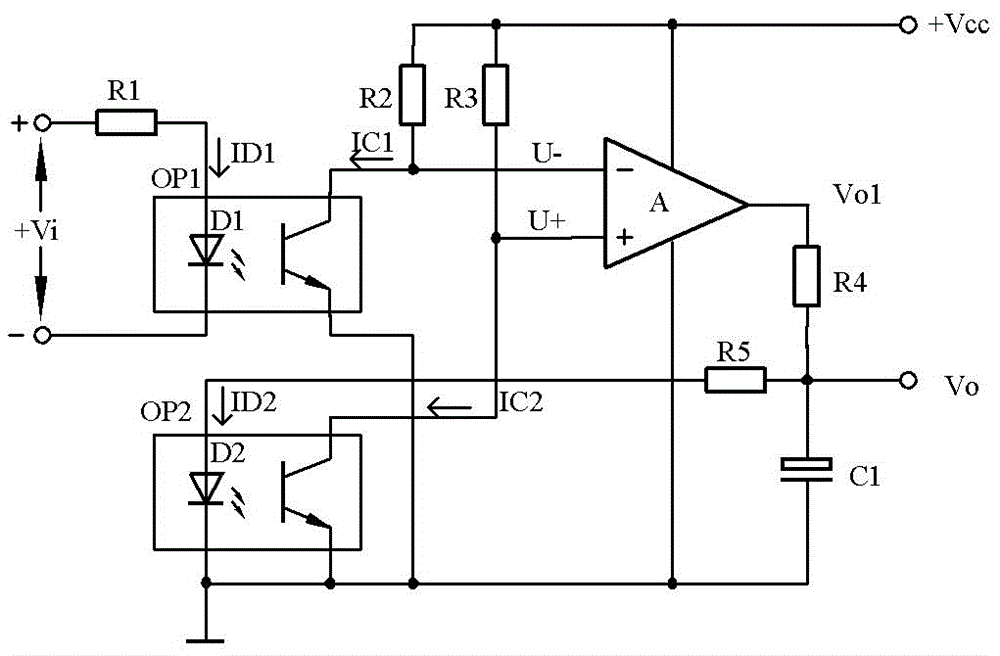 雙光耦鏡像直流電壓傳感器