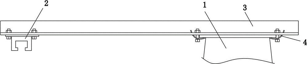 一種可調節式滑線支架