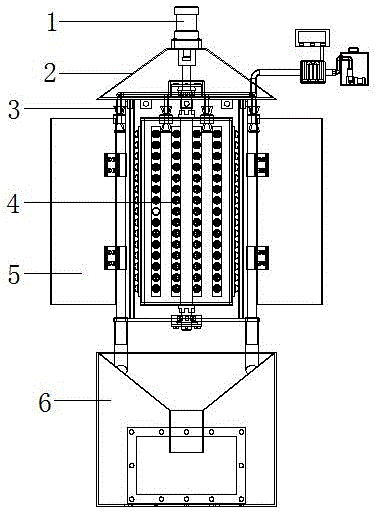 薊馬類(lèi)小型農(nóng)業(yè)害蟲(chóng)光色熱誘集型熱脈沖擊殺收集裝置