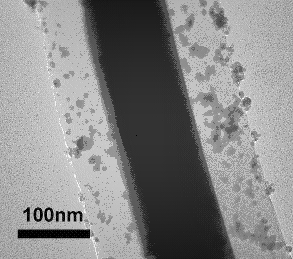 一種以納米電纜為載體的燃料電池催化劑及其制備方法